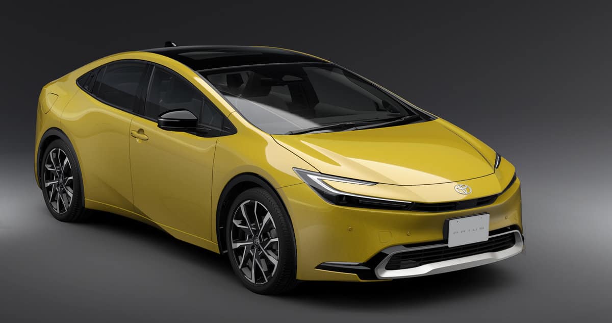 Toyota Prius unveiled at the 2022 LA Auto Show