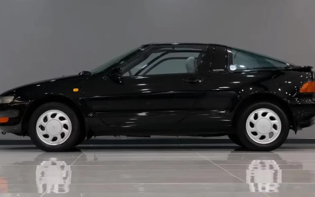 The forgotten Toyota Sera economy car with butterfly doors ended up influencing the legendary McLaren F1 and the connection as cool as it sounds