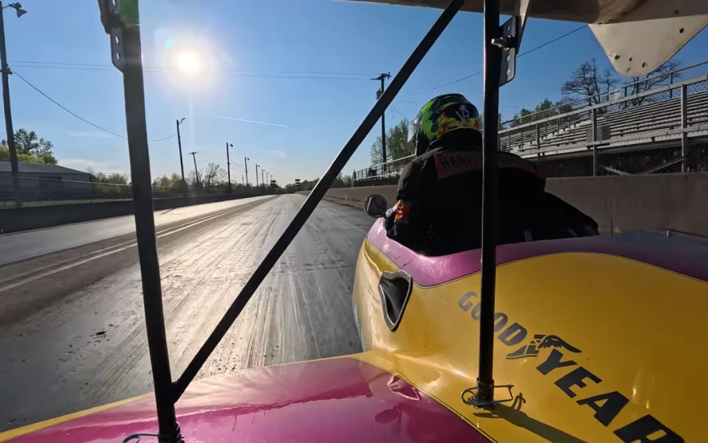 A street-legal land-speed motorcycle listed on Facebook Marketplace was all it took to set one Nashville YouTuber on a very questionable adventure.