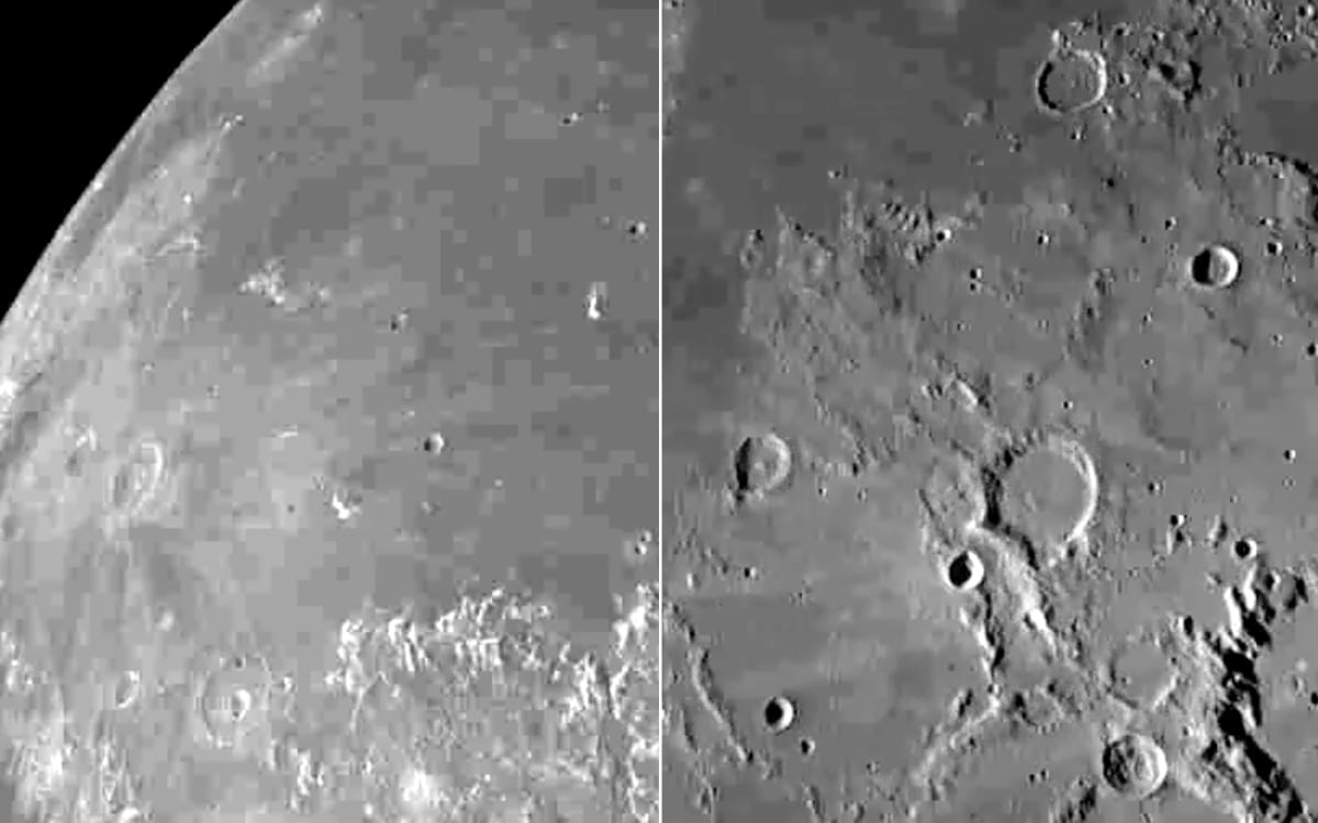 Trailblazing spacecraft reaches moon and sends back images