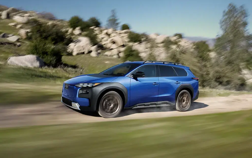 Subaru has made a statement with its new Trailseeker EV designed for off-roading