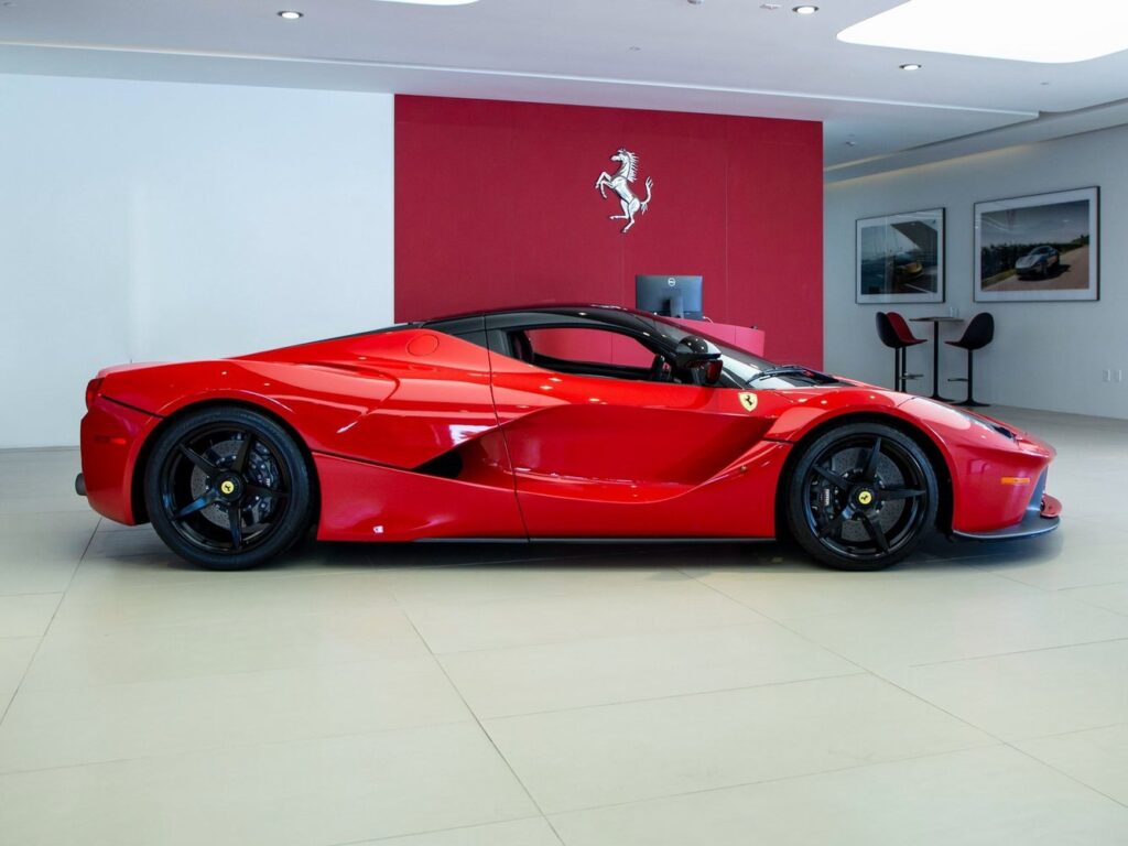 A LaFerrari once owned by Travis Scott has been listed for sale