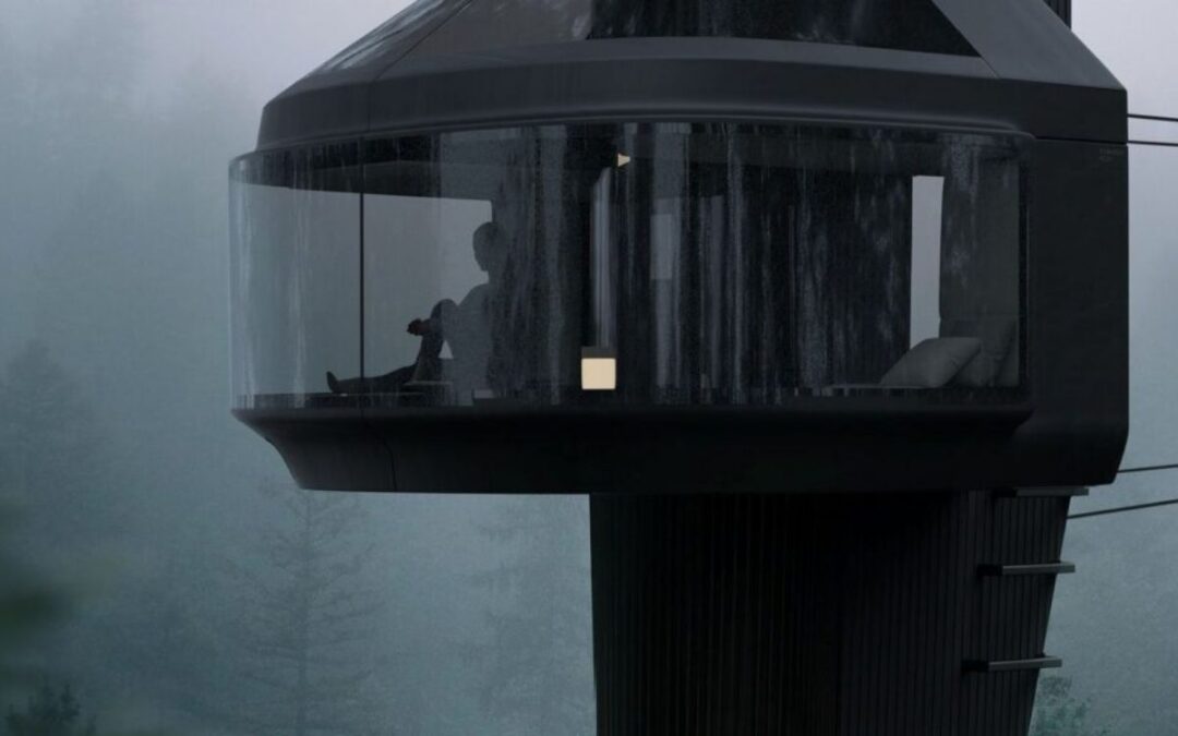 Polestar has built a futuristic treehouse that belongs in a sci-fi movie