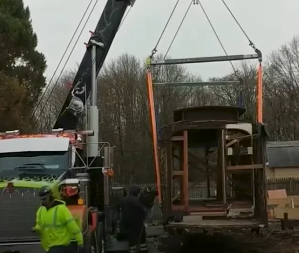A 1914 New Jersey trolley once used as a home is being restored after 108 years, bringing a piece of transport history back to life