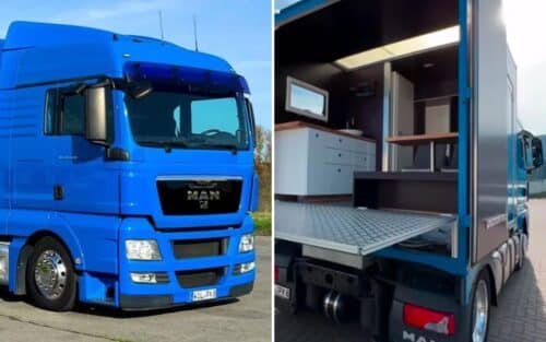 Couple transforms truck into the most unique camper ever