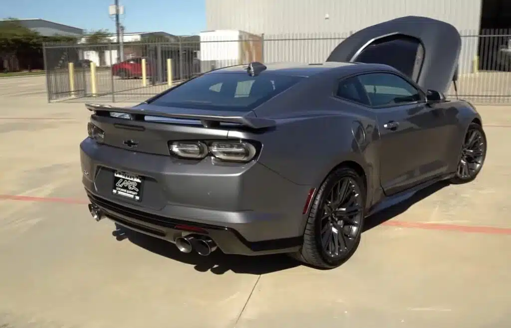 Owner handed over Chevrolet Camaro ZL1 to tuner and weeks later a monster was returned