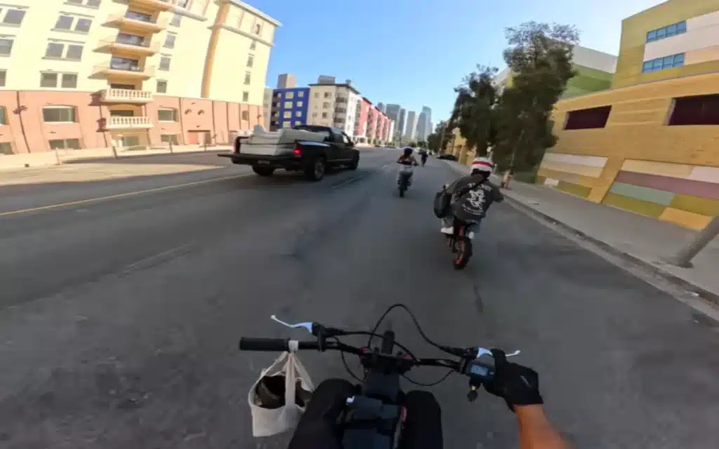 California man hacks the cheapest electric bike on Amazon - a Tuttio - with a $15 dongle and 72V battery, pushing it to 40mph
