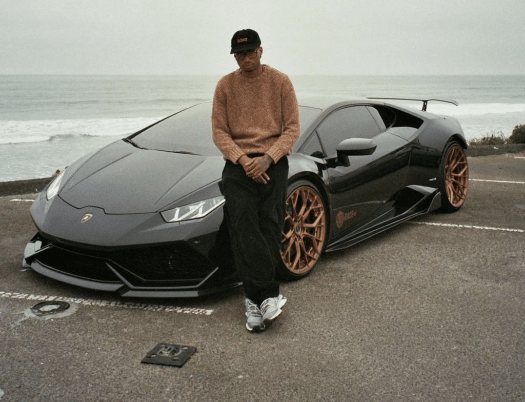 Twin turbo Lamborghini owned by Canadian Rapper Night Lovell
