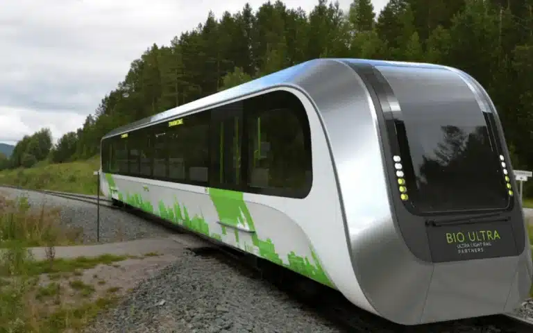 New train in the UK is sustainable because it runs on human waste