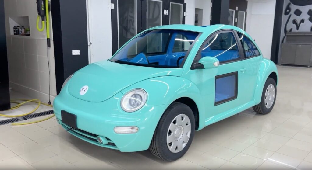 underwater delivery car, VW Beetle