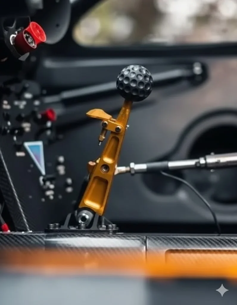 BMWs shift knob from the McLaren F1 GTR started getting stolen at car shows in the mid-2010s