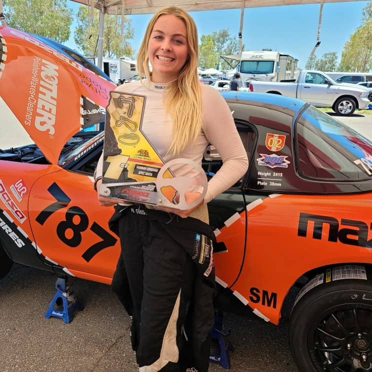 Hannah Grisham is another entry on our up and coming race drivers list.