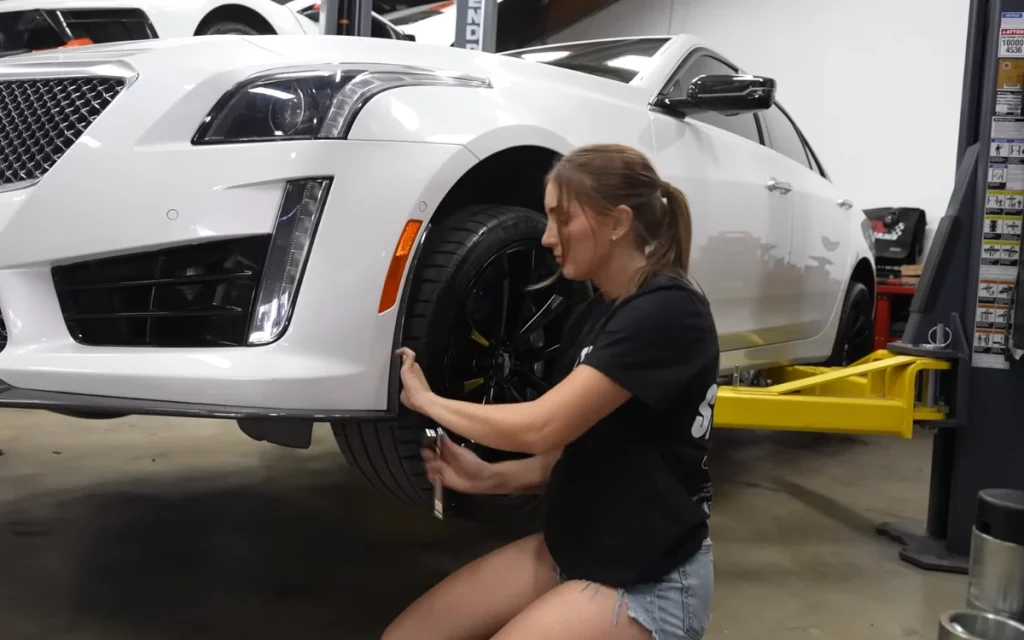 A Cadillac CTS-V with a stolen car history isn’t usually at the top of anyone’s wishlist, but automobile YouTuber Emelia Hartford isn't exactly a typical buyer.