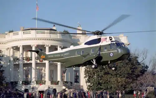 Marine One helicopter US President