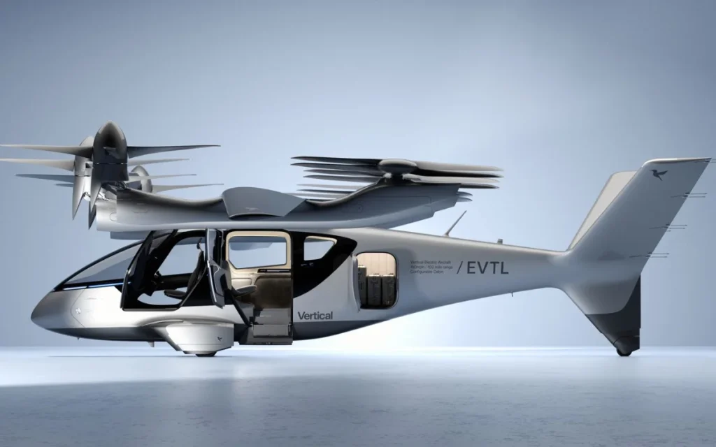 British-based aerospace manufacturer Vertical Aerospace says flying taxis could be zipping through the skies above London as soon as 2028