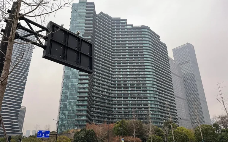 Inside Regent International, a 30,000-resident vertical city in China where apartments, gyms, shops, and even a subway stop fit under one roof