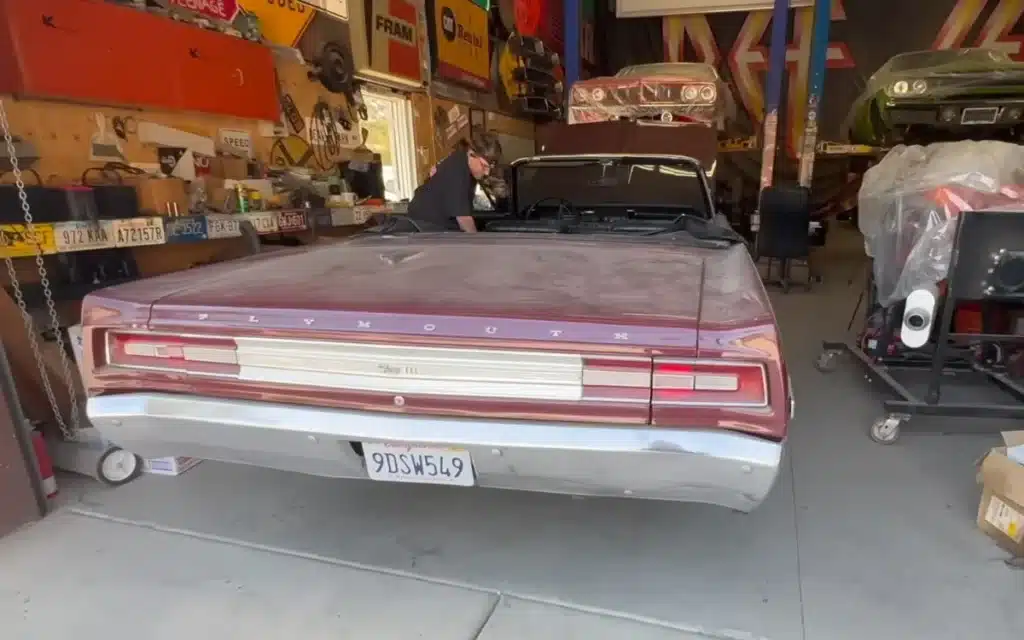 This 1968 Plymouth Fury III convertible was given a careful restoration so it can go to a new home with a combat veteran.
