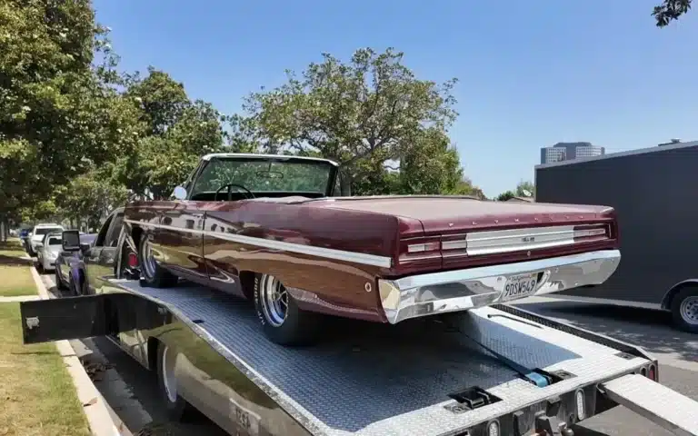 This 1968 Plymouth Fury III convertible was given a careful restoration so it can go to a new home with a combat veteran.