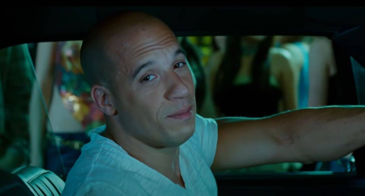 Vin Diesel as Dominic Toretto in Fast and the Furious: Tokyo Drift.