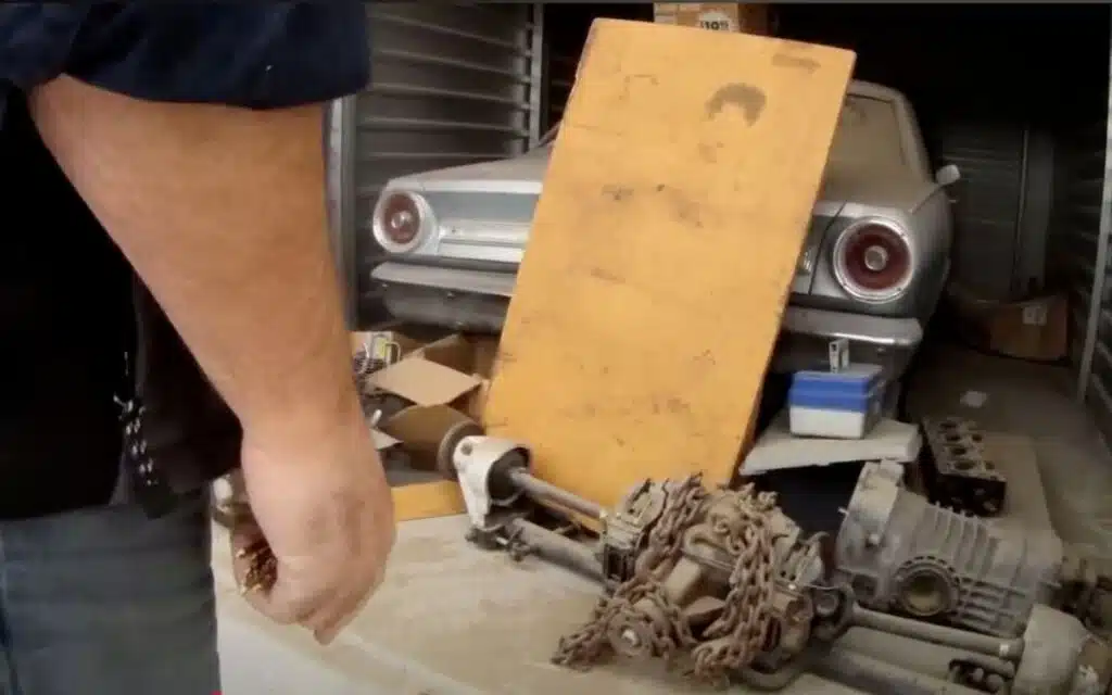 Man blown away as he finds stunning car inside $800 blind auction storage unit