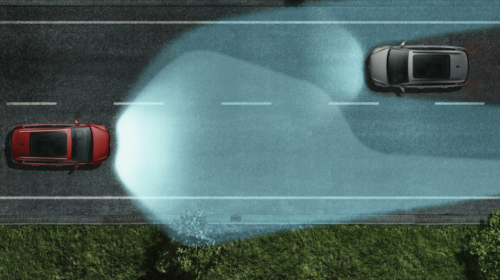 Volkwagen's Dynamic Light Assist technology