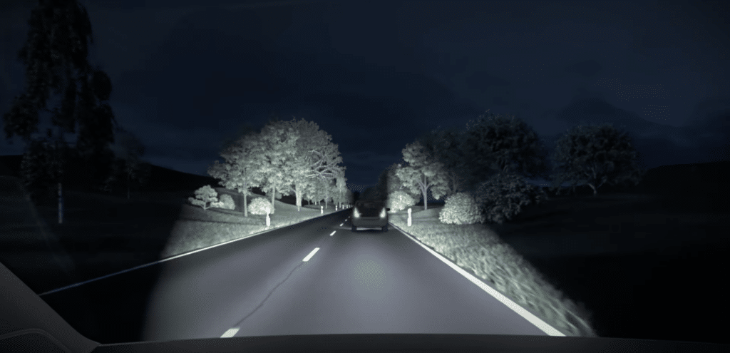 Volkwagen's Dynamic Light Assist technology