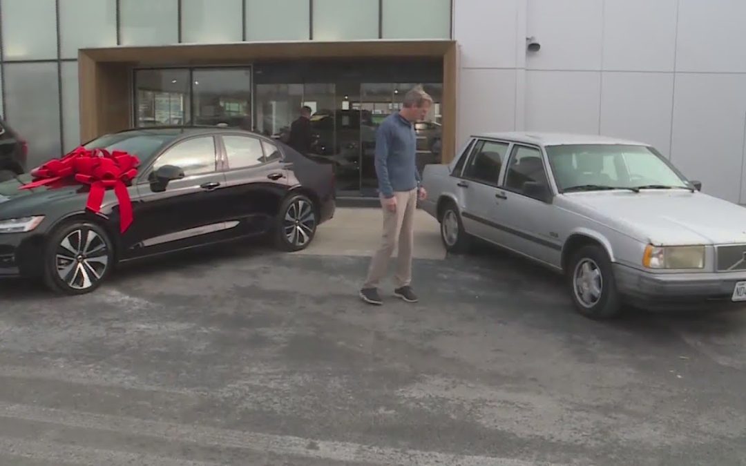 Volvo gifts customer a free car after driving a million miles in his own