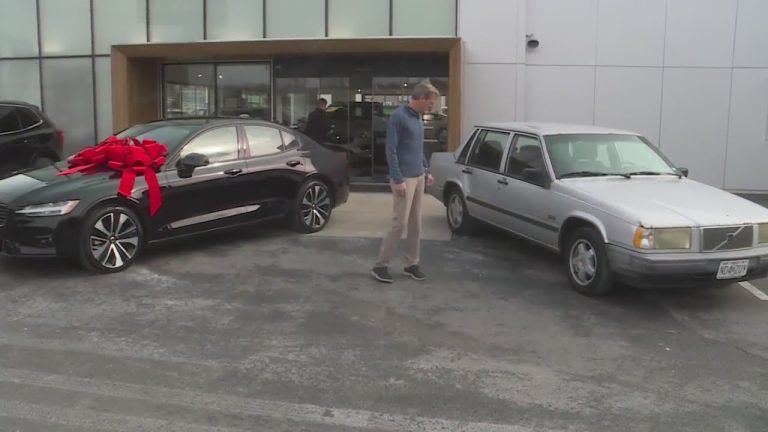 Volvo gifts customer a free car after driving a million miles in his own