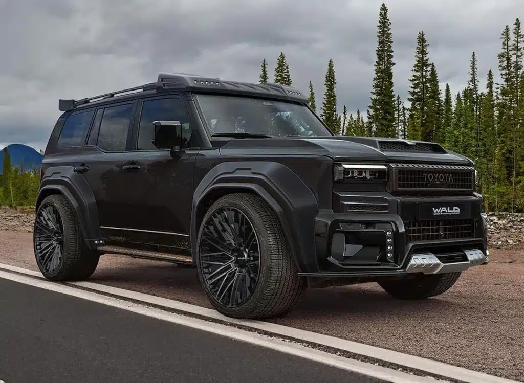 Tuned Toyota Land Cruiser looks like it'd fit right in Bruce Wayne's garage