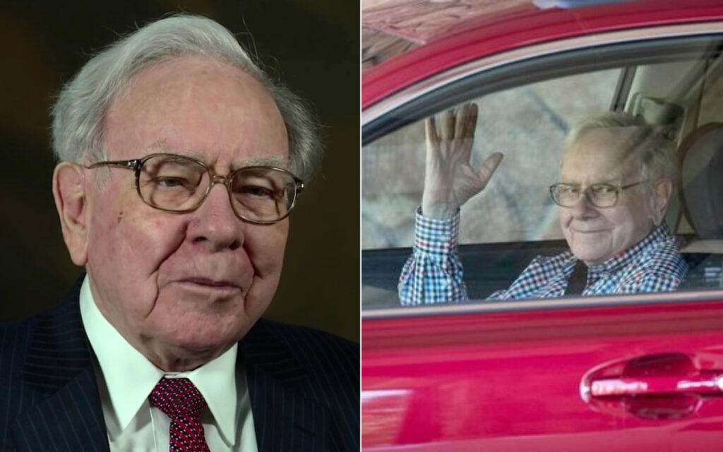Billionaire Warren Buffett drives a damaged 2014 car despite huge wealth
