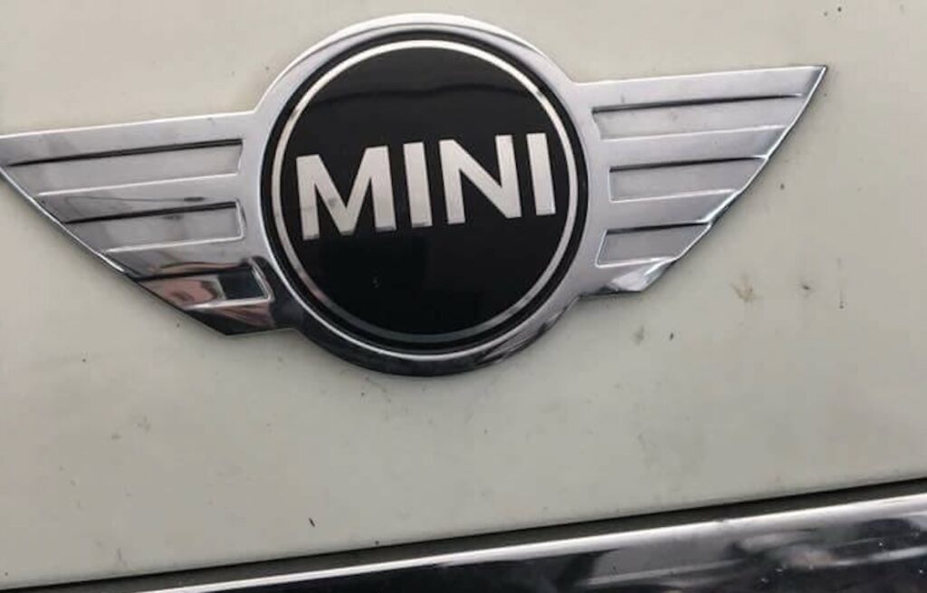 The driver tried to fill up the washer fluid in her Mini