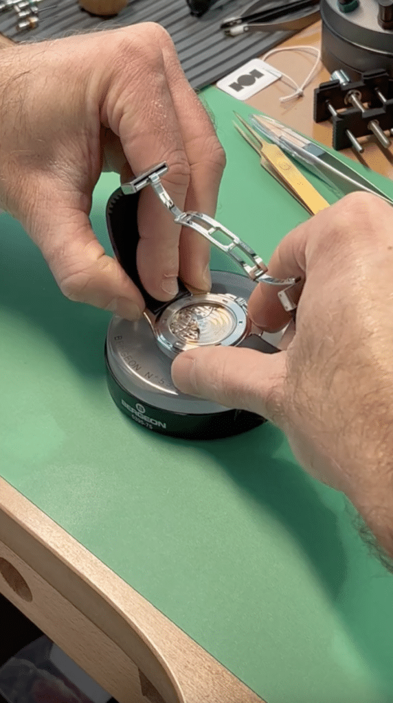 Professional watchmaker services Patek Philippe