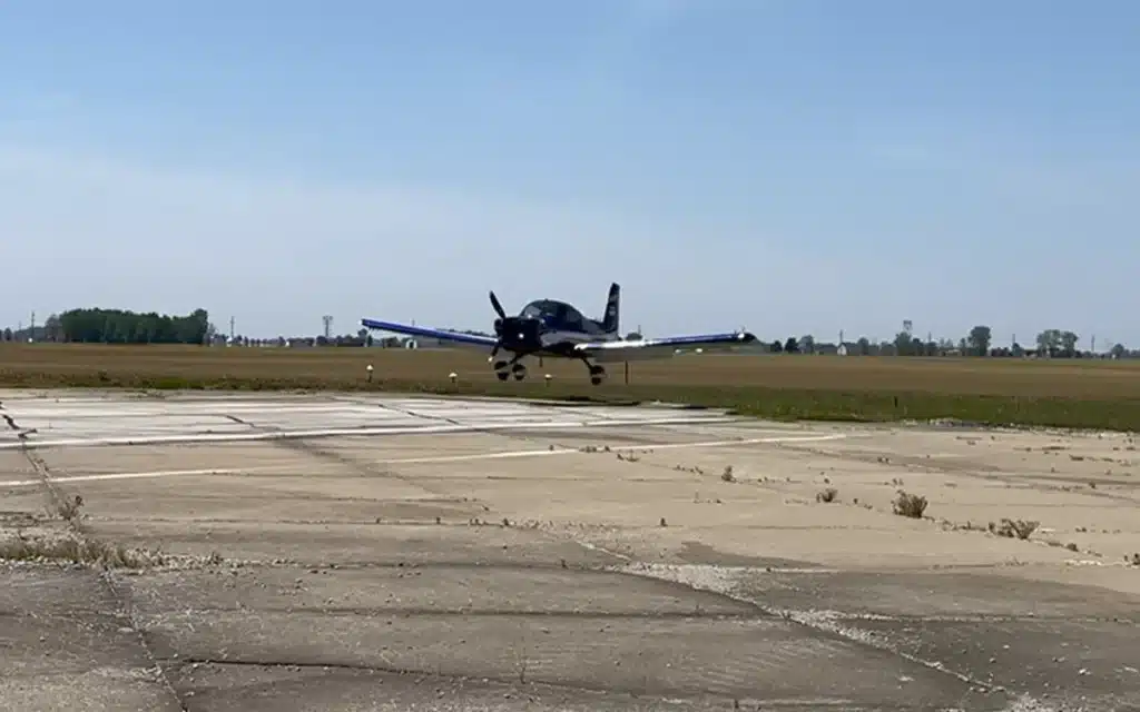 After finding the weirdest airport on Google Maps, this Massachusetts pilot took his 1978 Grumman AA-5B Tiger and tried to land on a piece of aviation history