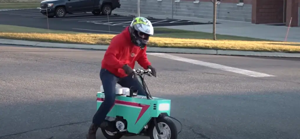 Nashville creator sent hand-built motorbike by subscriber was genuinely blown away by how epic it is