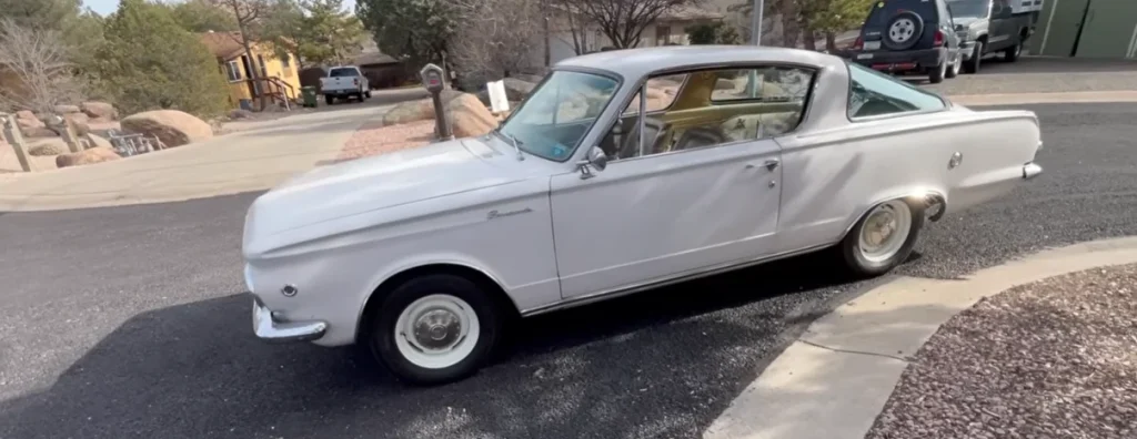 Arizona man who bought a Plymouth Barracuda for less than $2,000 forty years ago still drives it today 