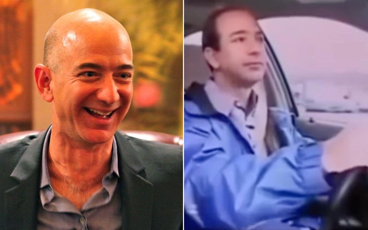 Jeff Bezos opted to drive a surprisingly modest car despite possessing billions