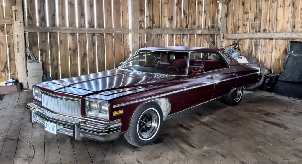 YouTuber rescues 1976 Buick Electra after wife sells husband’s cars to afford medical bills