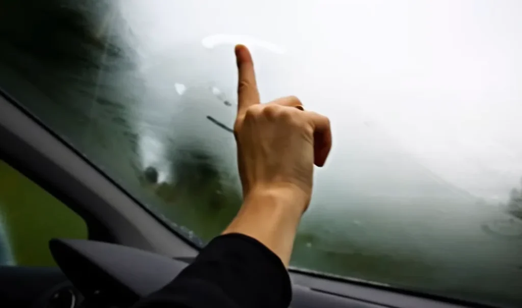 A pro detailer reveals the real cause of that stubborn interior windshield haze and the simple squeegee trick to clear it for good