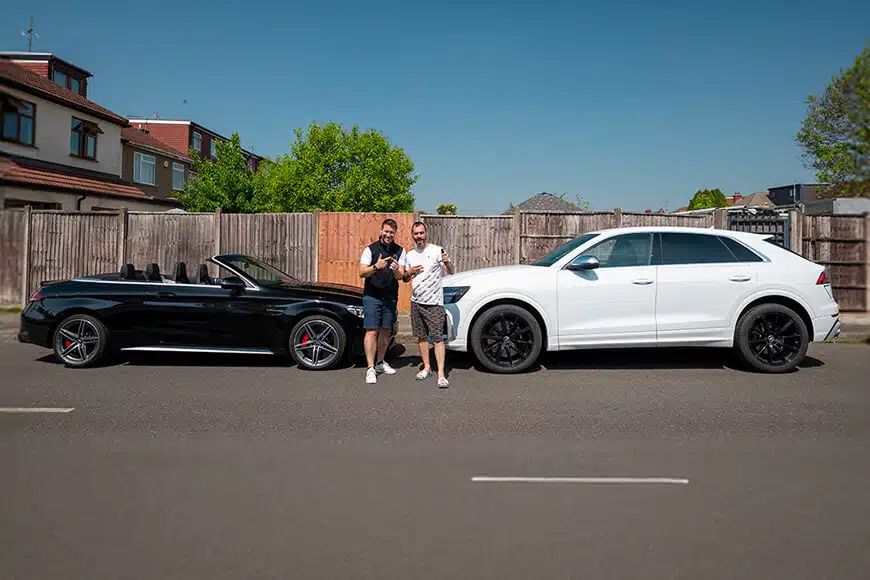 Taxi driver paid 32 cents and later ended up with an Audi RS Q8 and a Mercedes C63S worth $155,000