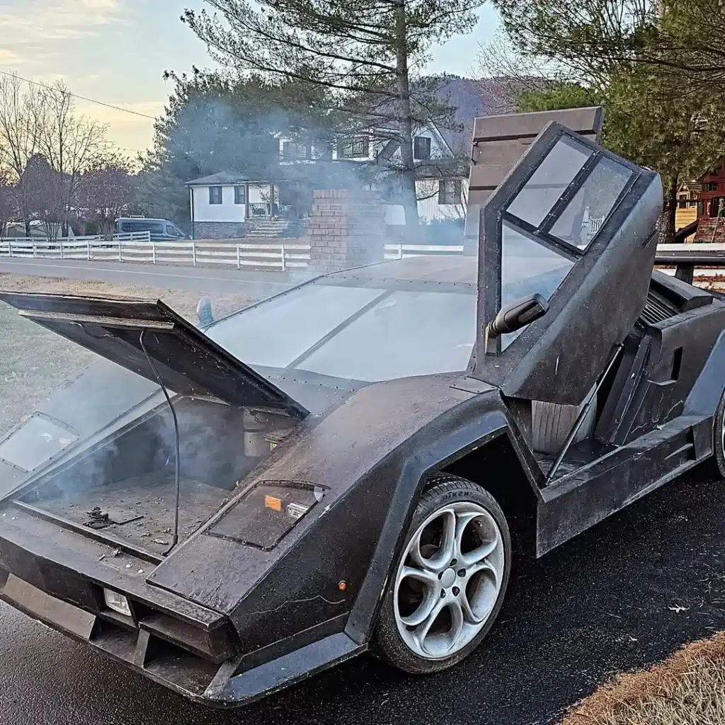 wooden Lamborghini