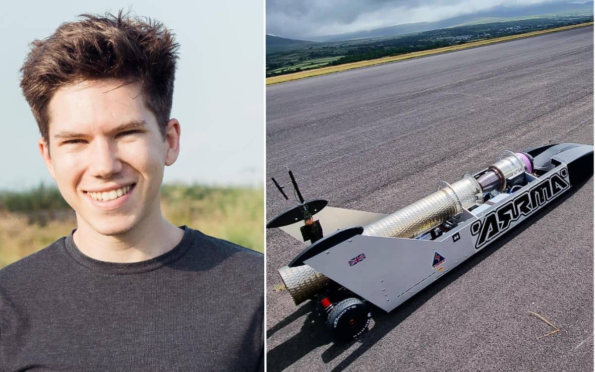 Man sets world speed record with remote-controlled car