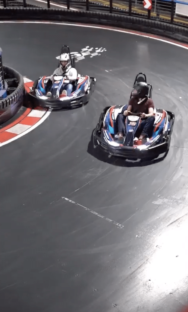 World's biggest go-kart track in Edison, New Jersey