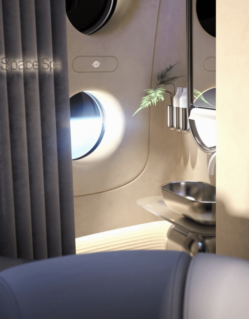 First ever luxury Space Spa is literally like going to heaven