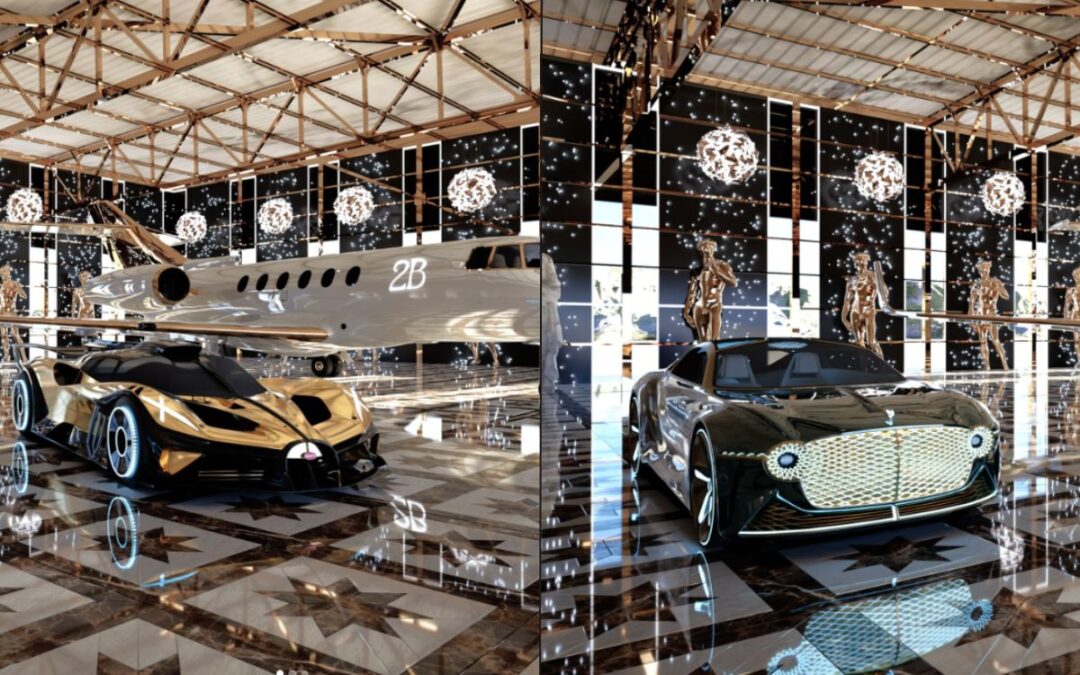 Inside the world’s first metaverse supercar garage
