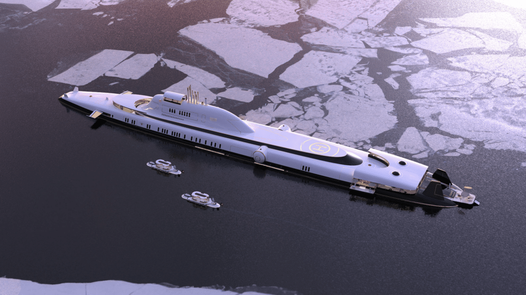 This is the world's first submersible superyacht worth $2bn and it can remain underwater for weeks