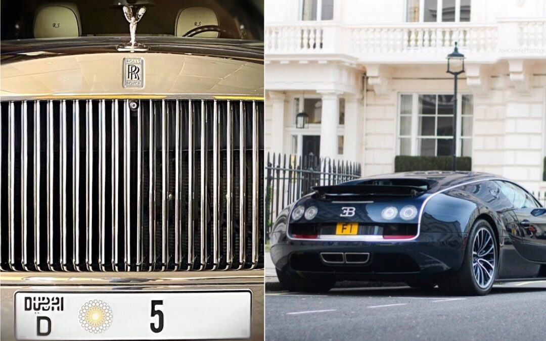 Most expensive license plates, and the crazy cars they’re attached to