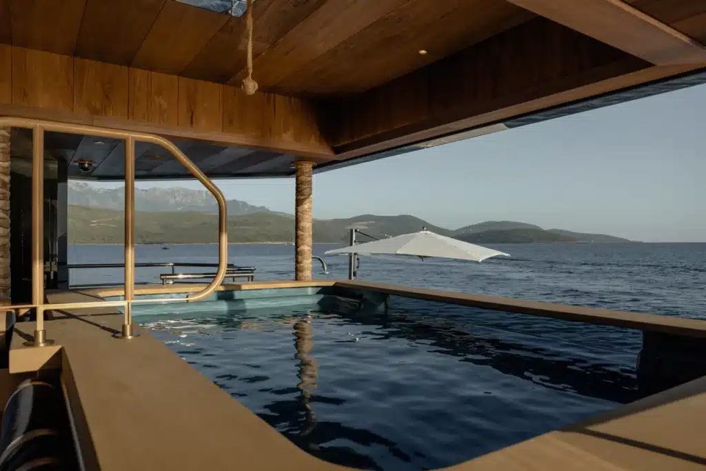 Martin Garrix festival afterparty is a yacht with a slide, cinema-inspired lounge and tropical bar