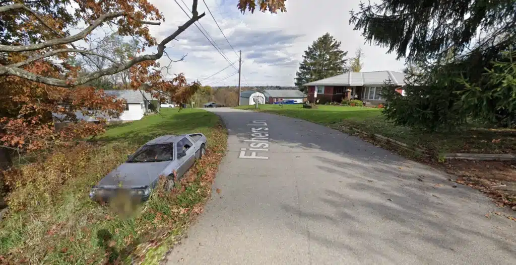 abandoned DeLorean DMC-12 in West Virginia