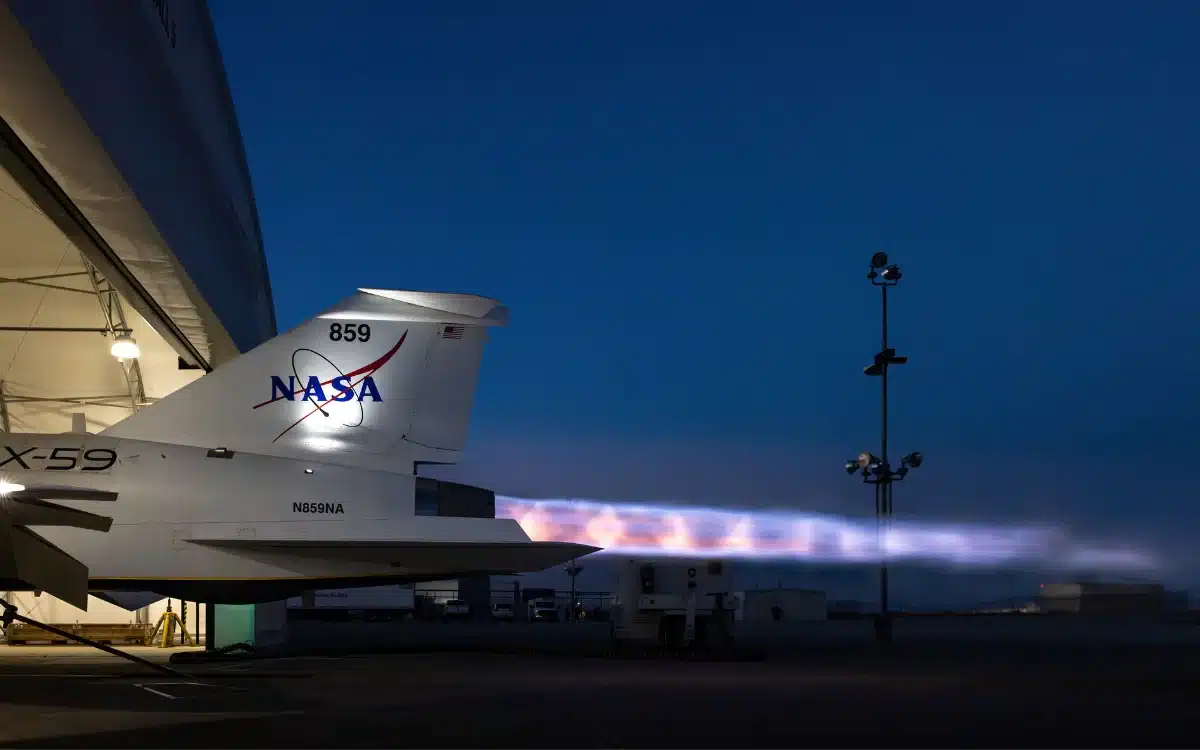 NASA X-59 supersonic jet takes another step towards ground-breaking quiet flight