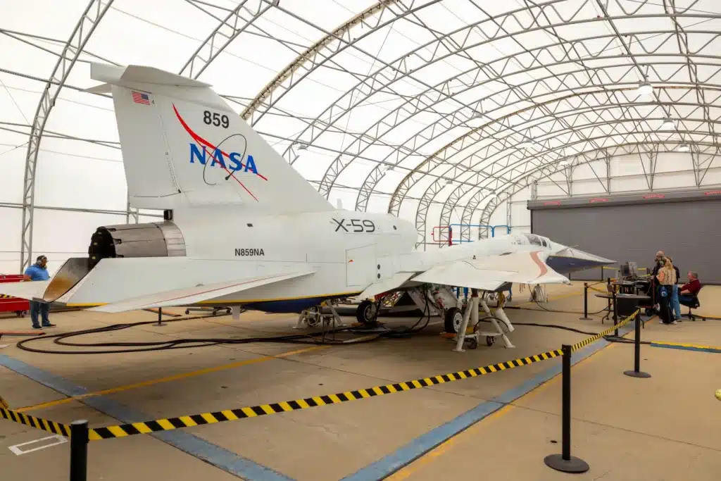 NASA tricked revolutionary X-59 quiet supersonic (QueSST) aircraft into thinking it's flying in California